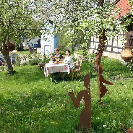 公寓 Cafe Landart Im Thueringer Finistere *