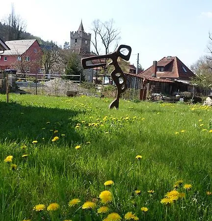 公寓 Cafe Landart Im Thueringer Finistere Plaue (Thuringia)