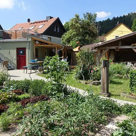 公寓 Cafe Landart Im Thueringer Finistere Plaue (Thuringia)