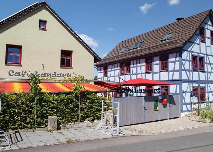 Cafe Landart Im Thueringer Finistere Lägenhet Plaue (Thuringia)