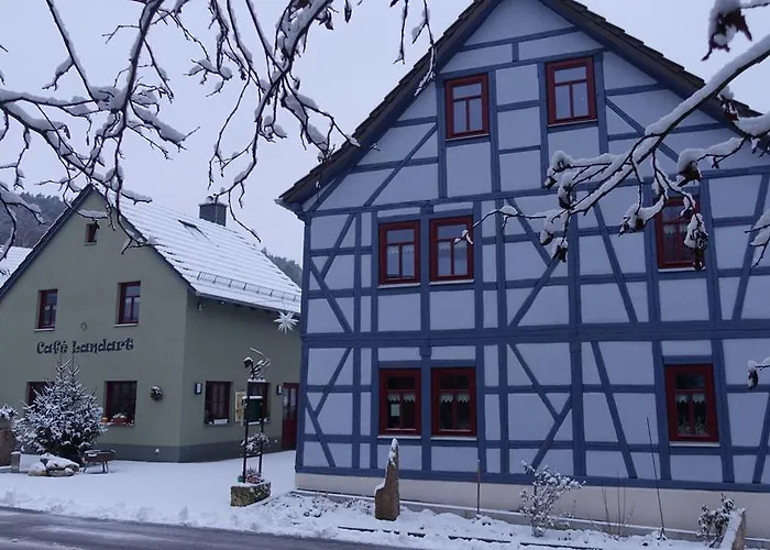 Lägenhet Cafe Landart Im Thueringer Finistere