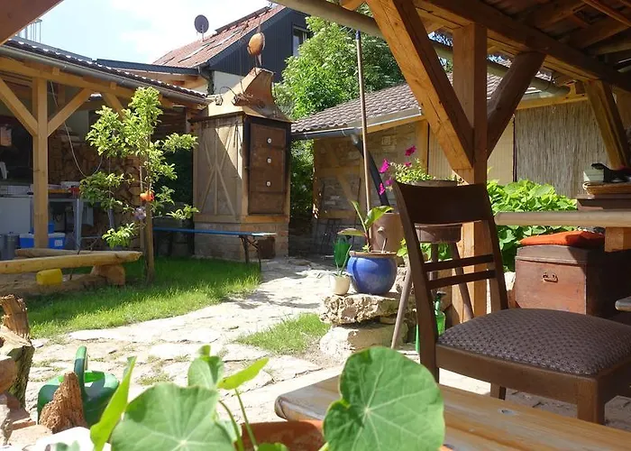 Lägenhet Cafe Landart Im Thueringer Finistere *