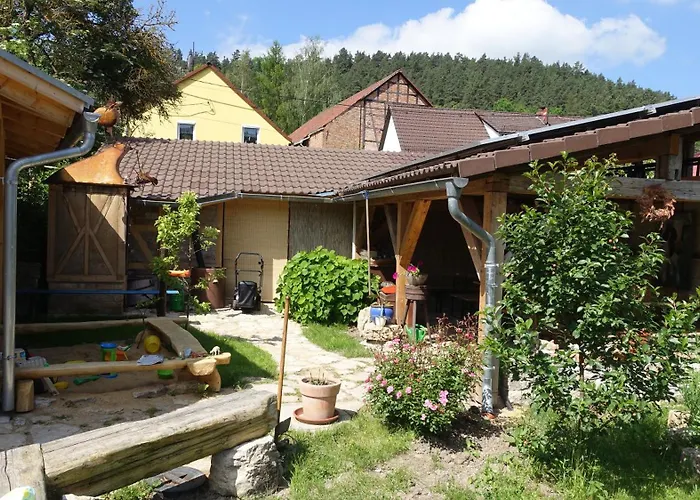 Cafe Landart Im Thueringer Finistere Lägenhet *